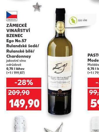 Kaufland Zámecké vinařství bzenec rulandské šedé nabídka
