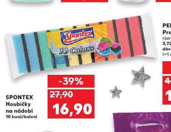 Kaufland Spontex houbičky nabídka