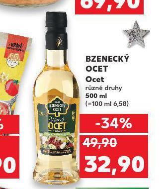 Kaufland Bzenecký ocet nabídka