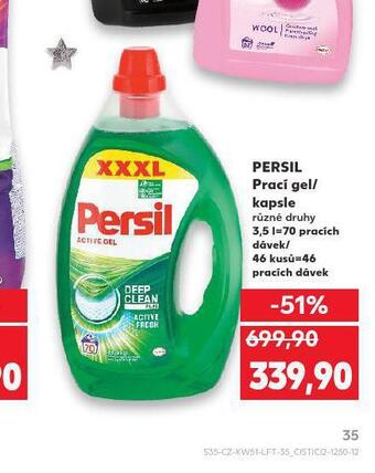Kaufland Persil prací prostředek nabídka