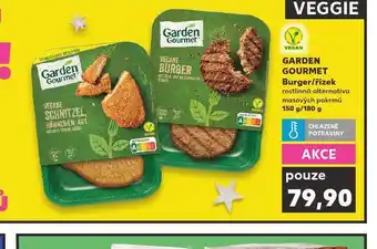 Kaufland Garden gourmet burger / řízek nabídka