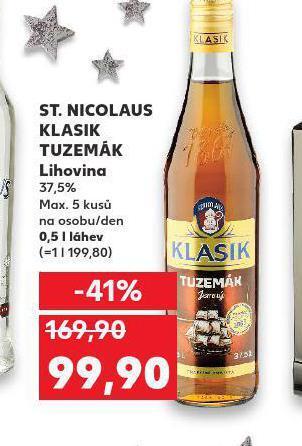 Kaufland St. nicolaus klasik tuzemák nabídka