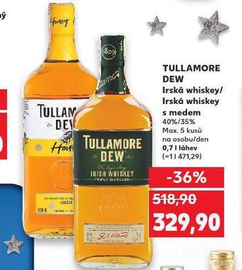 Kaufland Tullamore dew 40% nabídka