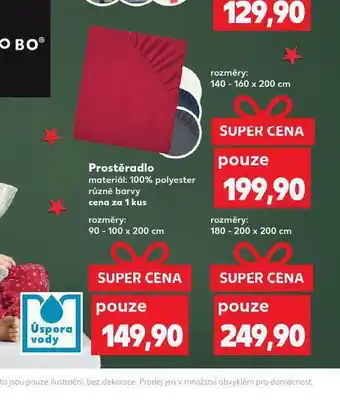 Kaufland Prostěradlo 140-160 x 200 cm nabídka