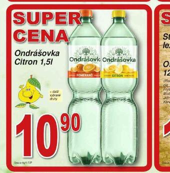 Hruška Ondrášovka citron nabídka