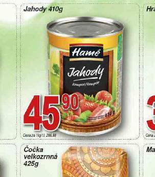 Hruška Hamé jahody nabídka