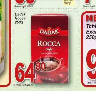 Hruška Dadák rocca mletá káva nabídka