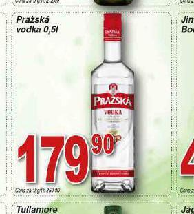 Hruška Pražská vodka nabídka
