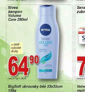 Hruška Nivea šampon nabídka