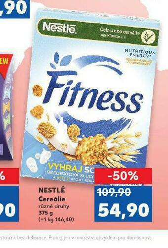 Kaufland Nestlé cereálie nabídka