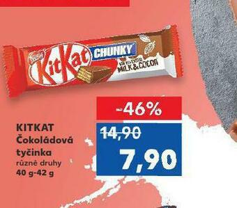 Kitkat čokoládová tyčinka