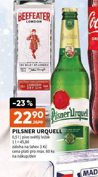 Terno Pivo pilsner urquell nabídka