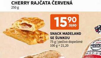 Terno Snack madeland se šunkou nabídka
