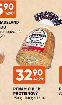 Terno Penam chléb proteinový nabídka