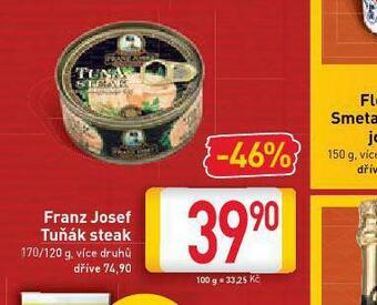 Billa Franz josef tuňák steak nabídka