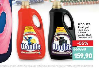 Kaufland Woolite prací gel nabídka