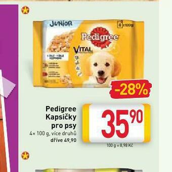 Billa Pedigree kapsičky pro psy nabídka
