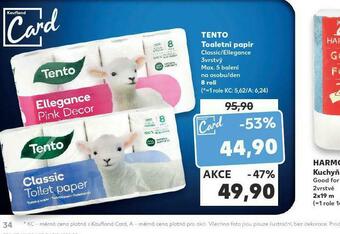 Kaufland Tento toaletní ppaír nabídka