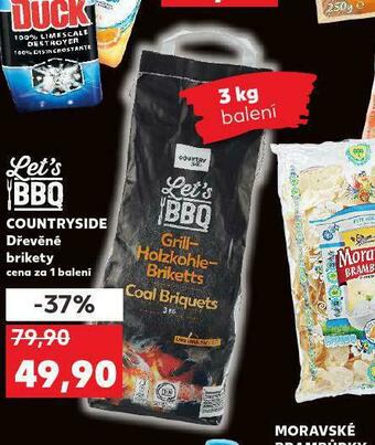 Kaufland Dřevěné brikety nabídka