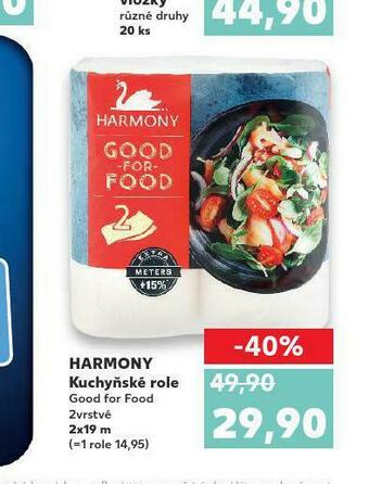 Kaufland Harmony kuchyňské role nabídka