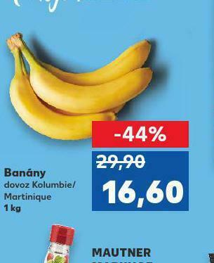 Kaufland Banány nabídka
