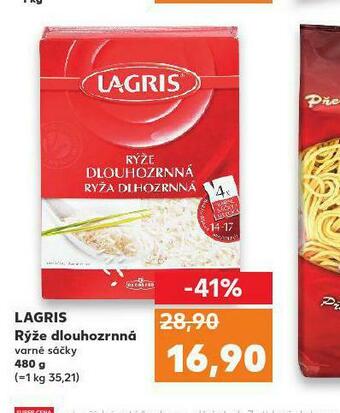 Kaufland Lagris rýže dlouhozrnná nabídka