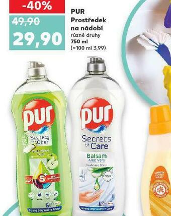 Kaufland Pur prostředek na nádobí nabídka
