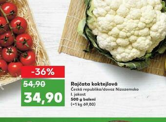 Kaufland Rajčata koktejlová nabídka