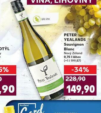 Kaufland Peter yealands sauvignon blanc nabídka