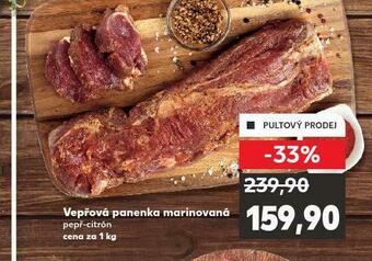 Kaufland Vepřová panenka marinovaná nabídka
