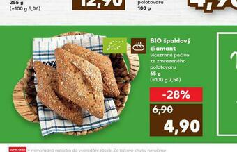 Kaufland Bio špaldový diamant nabídka