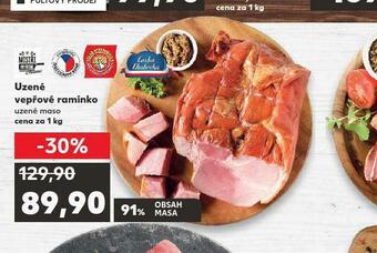 Kaufland Uzené vepřové ramínko nabídka