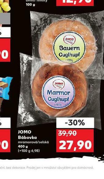 Kaufland Jomo bábovka nabídka