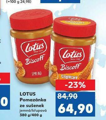 Kaufland Lotus pomazánka ze sušenek nabídka