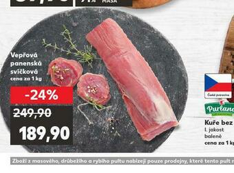 Kaufland Vepřová panenská svíčková nabídka