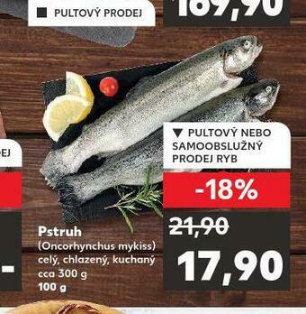 Kaufland Pstruh nabídka