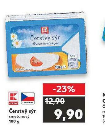 Kaufland Čerstvý sýr smetanový nabídka