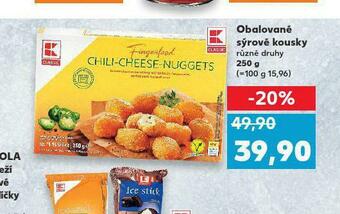 Kaufland Obalované sýrové kousky nabídka