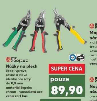 Kaufland Nůžky na plech nabídka