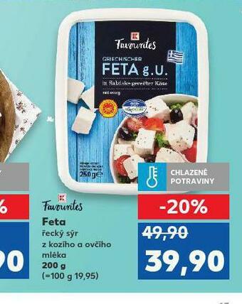 Kaufland Feta řecký sýr nabídka