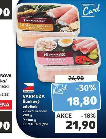 Kaufland Šunkový závitek nabídka
