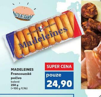 Kaufland Madeleines francouzské pečivo nabídka