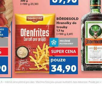 Kaufland Hranolky do trouby nabídka