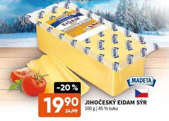 Terno Jihočeský eidam sýr 45% nabídka