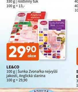 Terno Anglická slanina nabídka