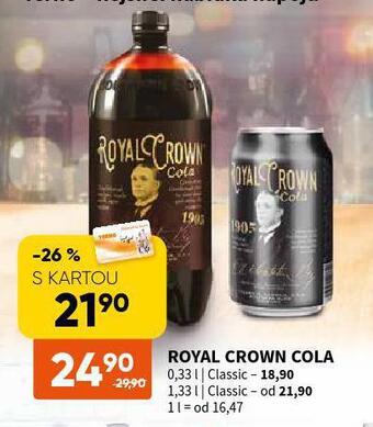 Terno Royal crown cola nabídka