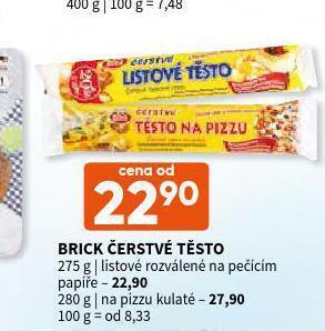 Terno Brick listové těsto nabídka