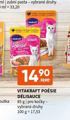 Terno Vitakraft poésie délisauce nabídka