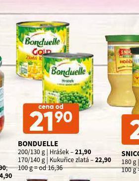 Terno Bonduelle kukuřice zlatá nabídka