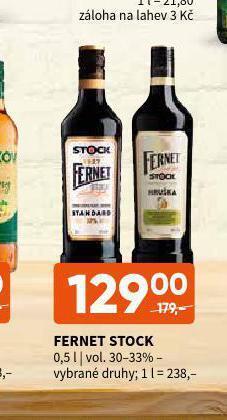 Terno Fernet stock nabídka